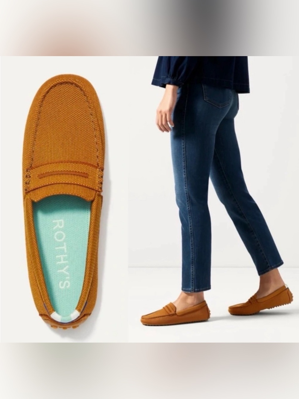Rothy’s The Daily Driver Loafer, Brandy
